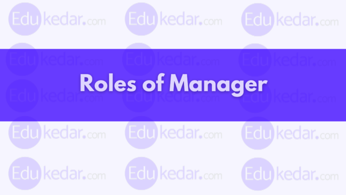 Roles Of Manager: 10 Managerial Roles By Henry Mintzberg