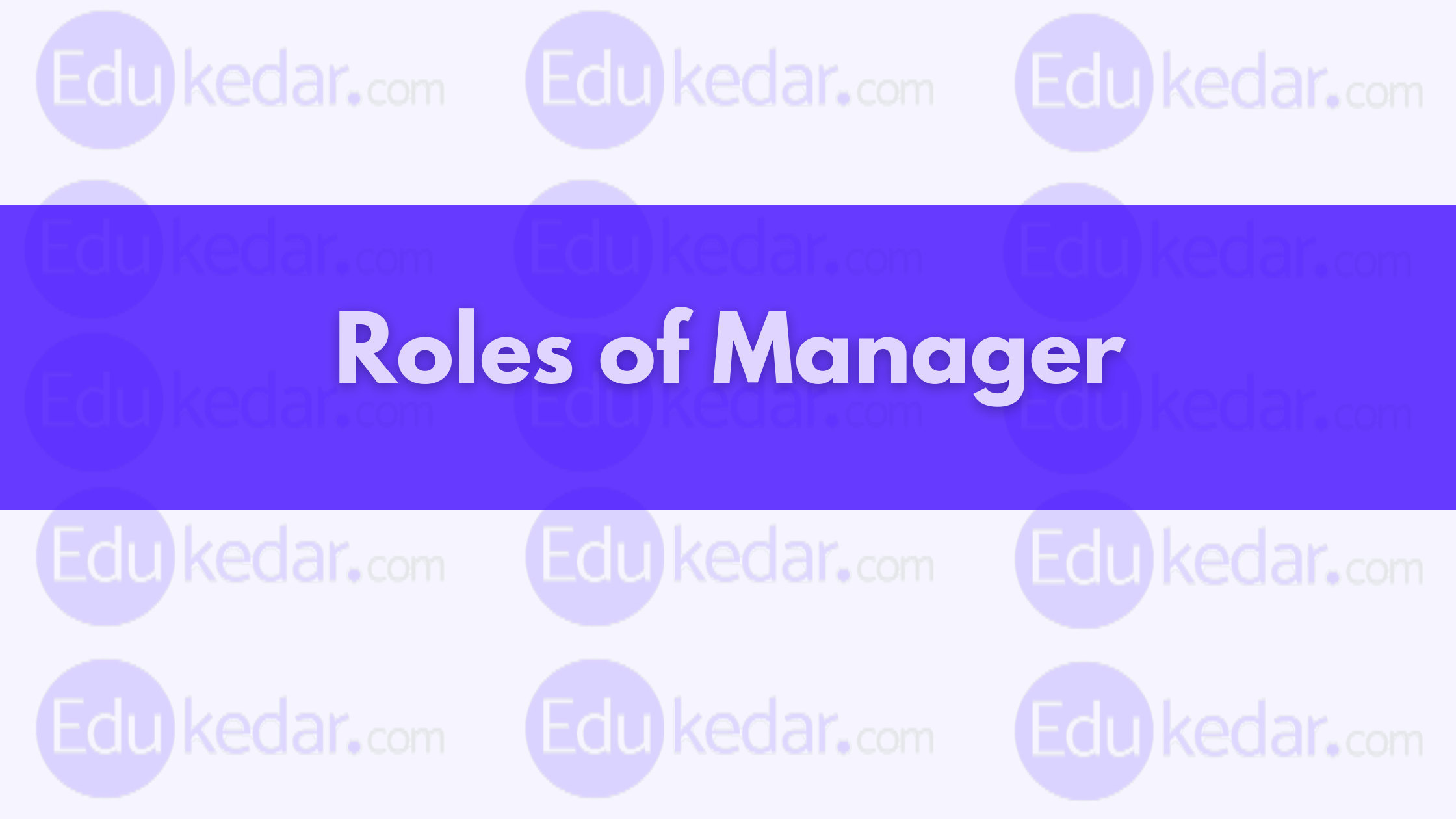 Roles Of Manager 10 Managerial Roles By Henry Mintzberg 0689