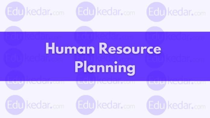 human resource planning hrp