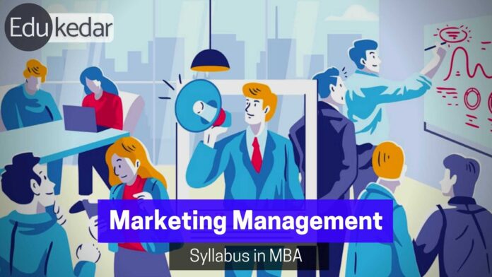 marketing management syllabus