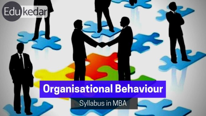 organisational behaviour syllabus