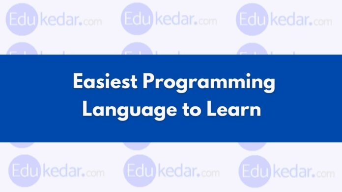 Easiest Programming Language To Learn