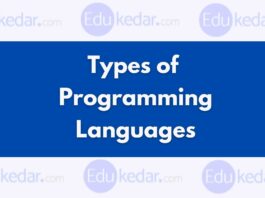 Types of Programming Language
