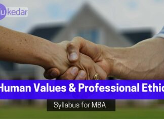 Human Values and Professional Ethics Syllabus for MBA – UTU Dehradun Human Values and Professional Ethics syllabus