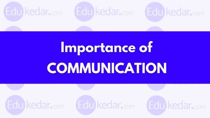 Importance of Communication