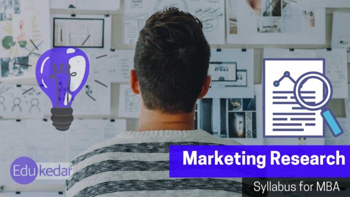 marketing research syllabus