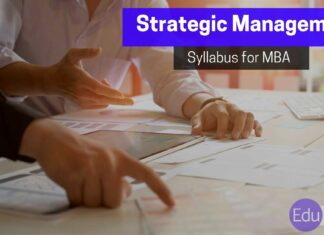 Strategic Management Syllabus for MBA – UTU Dehradun Strategic Management Syllabus