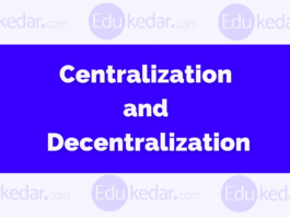 Centralization and Decentralization