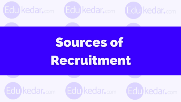 Sources of Recruitment