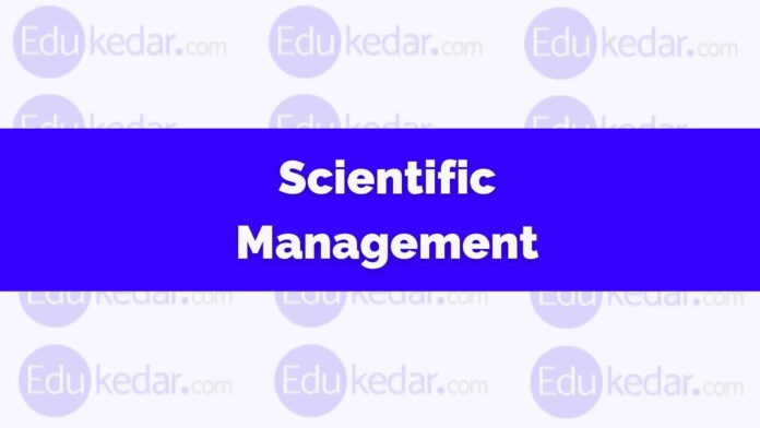 What is Scientific Management Theory