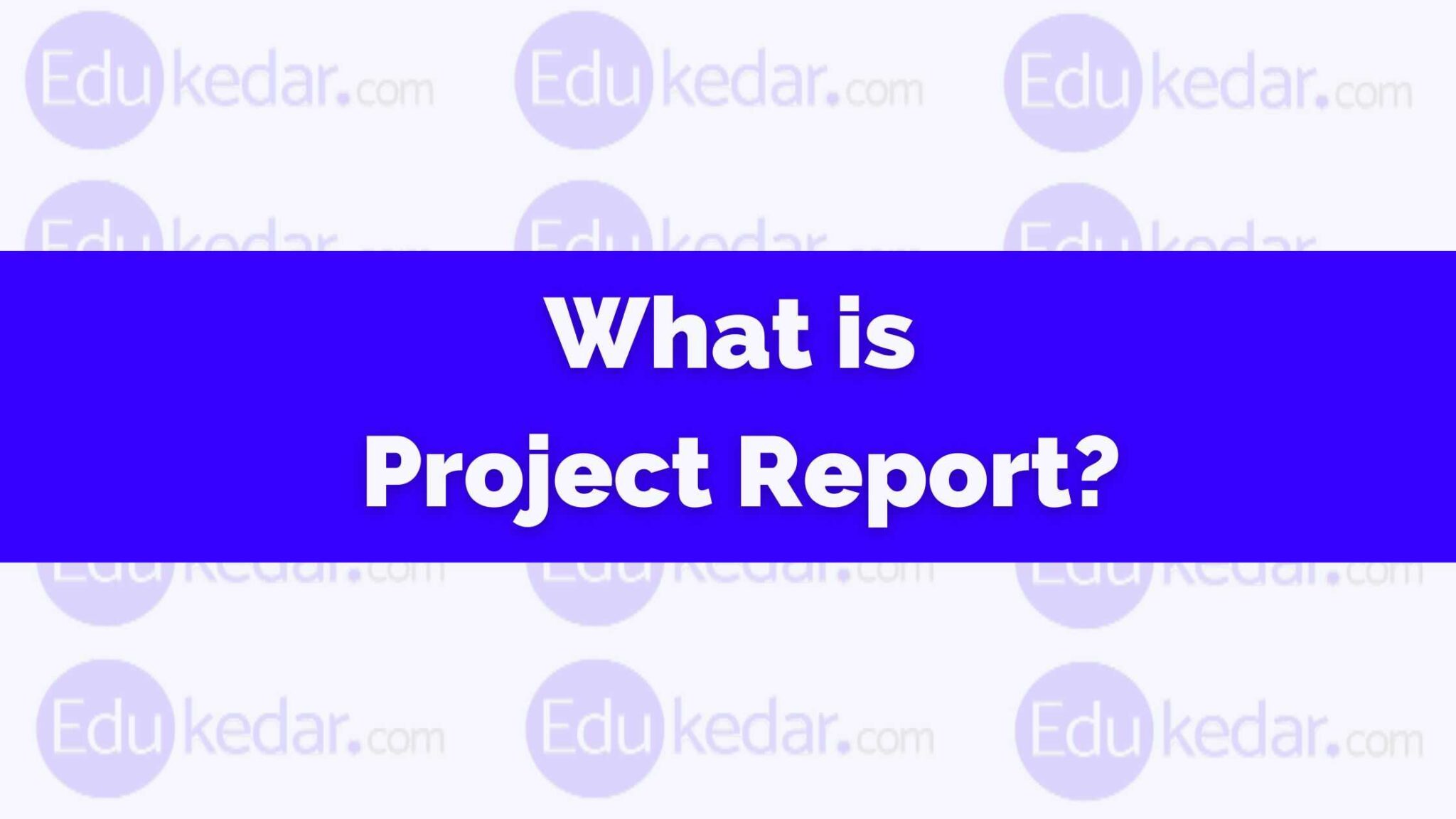 what-is-project-report-format-objective-content-characteristic