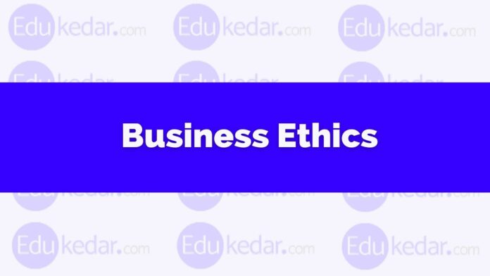 business ethics