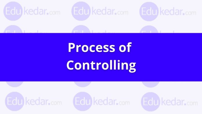 process of controlling