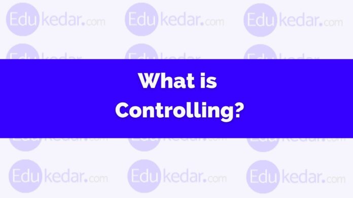 what is controlling in management