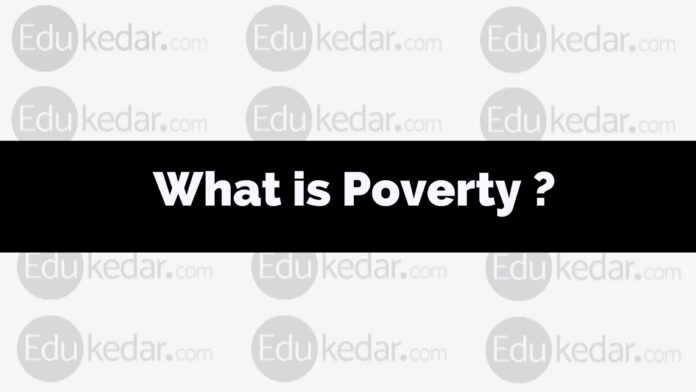what is poverty