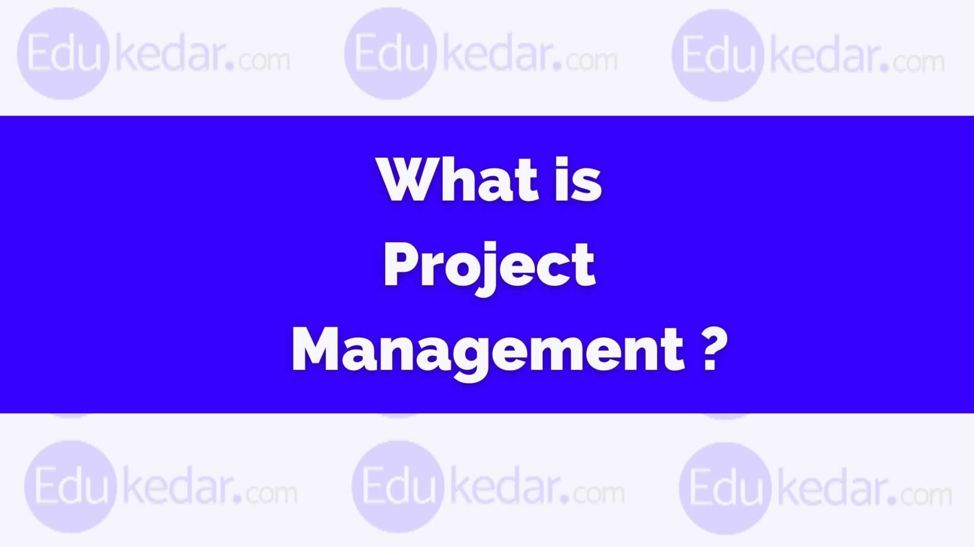 what-is-project-management-meaning-objective-importance-principles