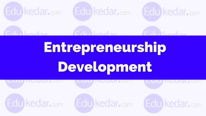 entrepreneurship development