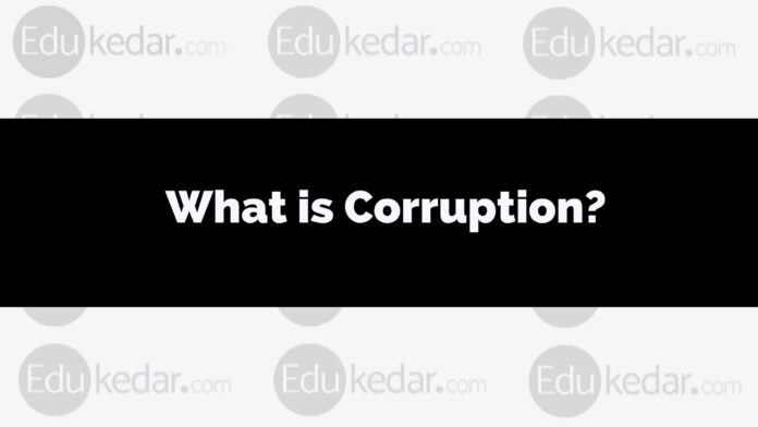 what is corruption