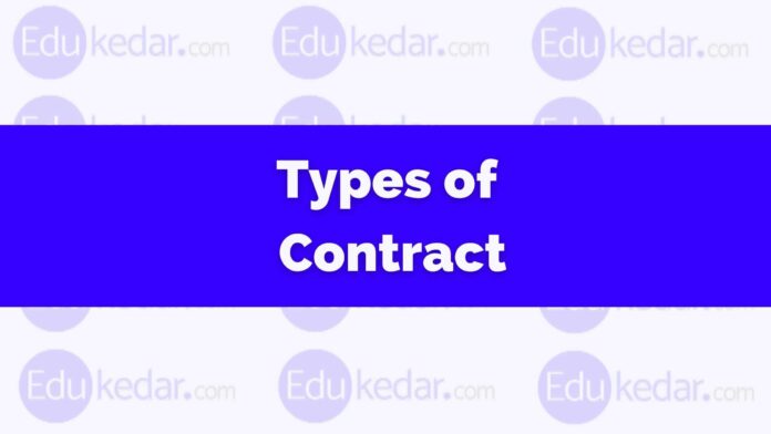 types of contract