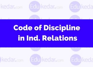 Code of Discipline in Industrial Relation code of discipline in industrial relations