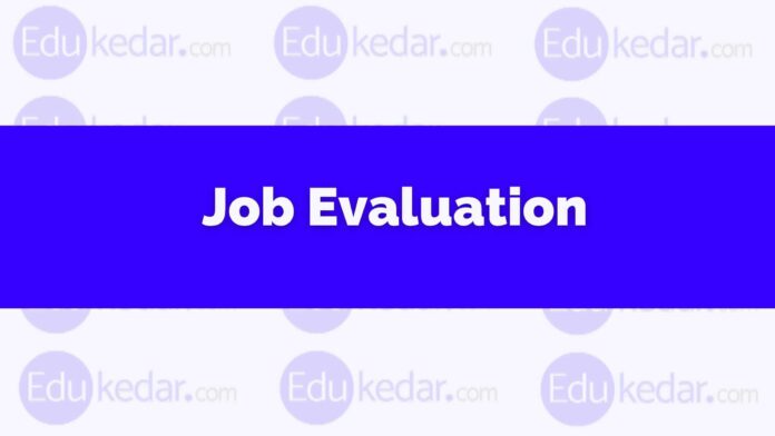 job evaluation