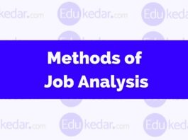 methods of job analysis