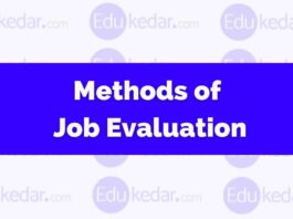 methods of job evaluation