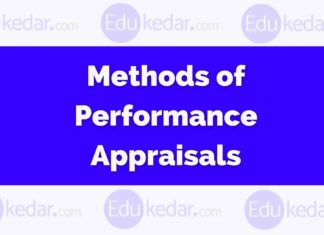 Methods of Performance Appraisal methods of performance appraisal