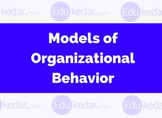 Models of Organizational Behavior models of organizational bahavior