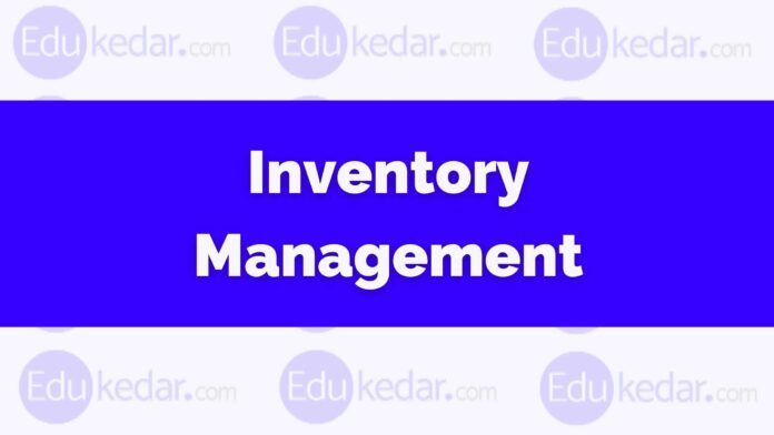 what is inventory management