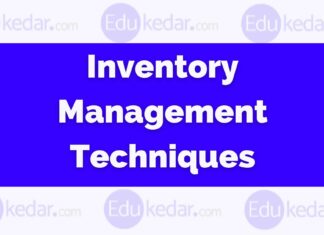 Techniques of Inventory Management techniques of inventory management