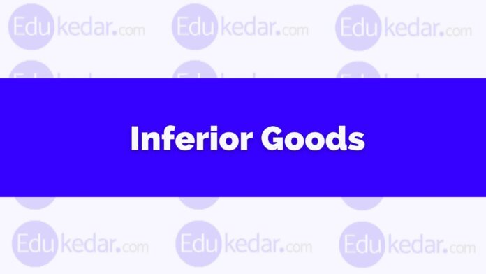inferior goods