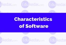 Characteristics of Software Characteristics of Software