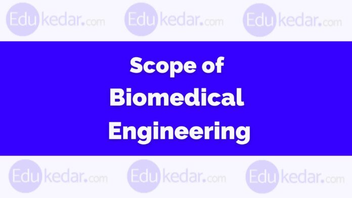 Scope of Biomedical Engineering Scope of Biomedical Engineering