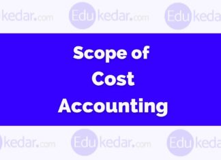 Scope of Cost Accounting Scope of Cost Accounting