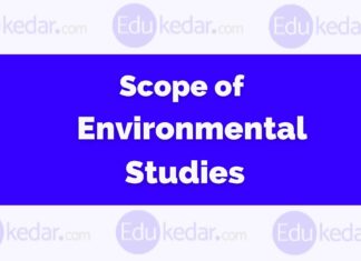 Scope of Environmental Studies Scope of Environmental Studies
