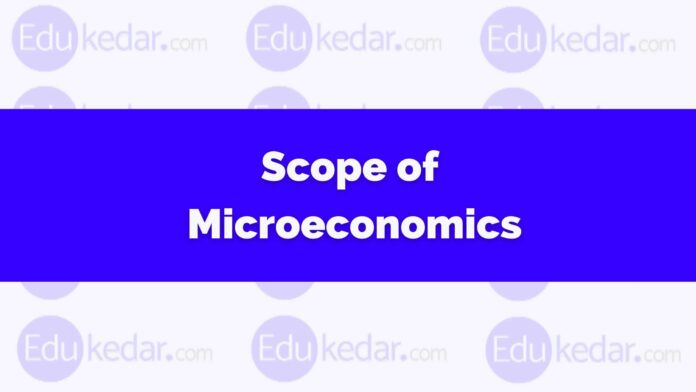 Scope of Microeconomics