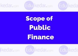 Scope of Public Finance Scope of Public Finance