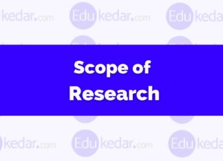 Scope of Research Scope of Research