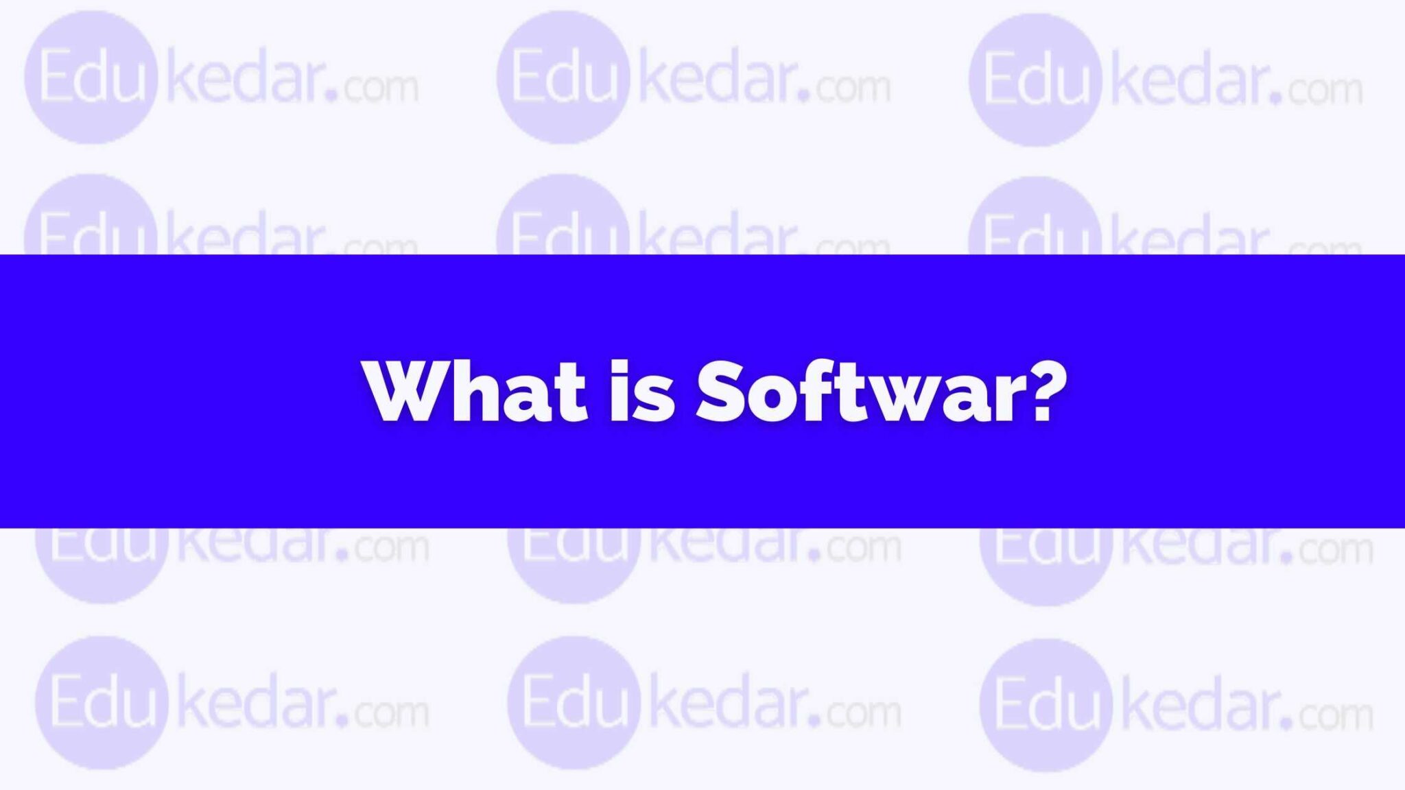 What is software meaning defination types components
