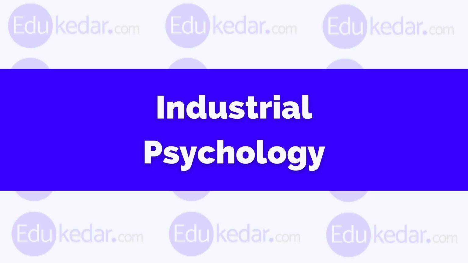 industrial psychology phd uk