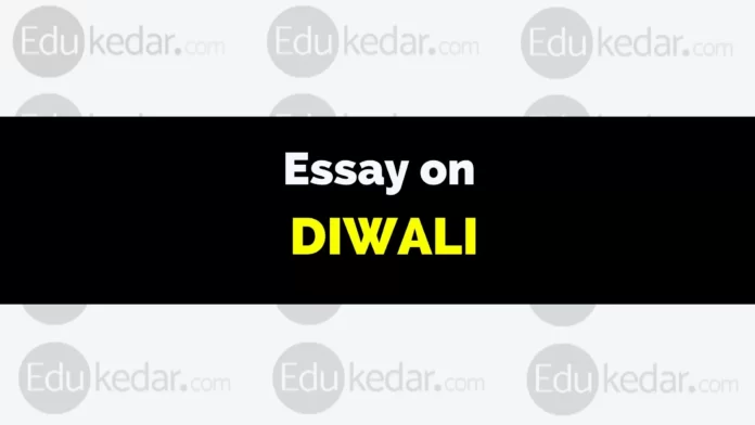 essay on diwali