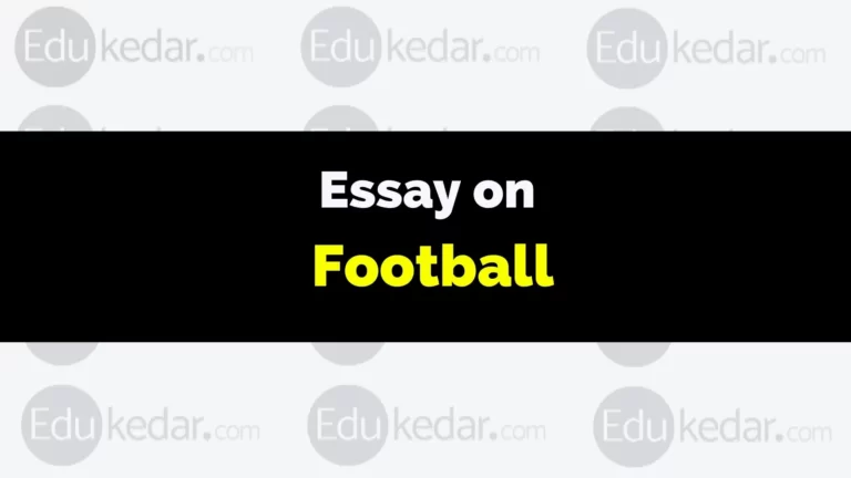 Essay on Football