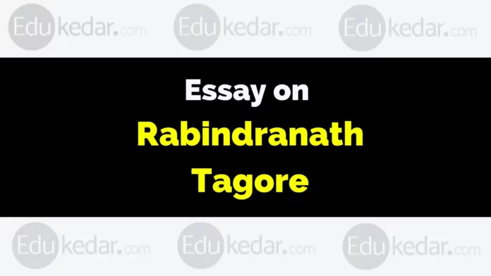 essay on rabindranath tagore