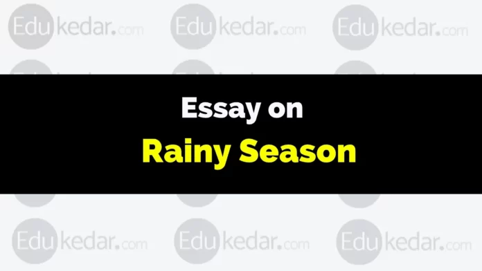 essay on rainy season